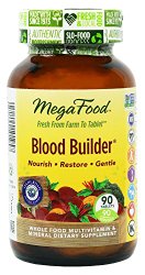 MegaFood – Blood Builder, Promotes Healthy Blood Cell Production & Circulation, 90 Tablets (Premium Packaging)