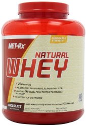 MET-Rx – Protein Powder – 100% Natural Whey – Chocolate 5lb