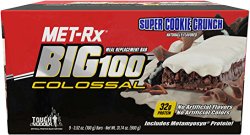 MetRX Big Colossal Super Cookie Crunch, 100 Gram, 3.52 Ounce (Pack of 9)