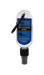 Microclair Sports AQUA Anti-Fog Lens Cleaning Bottle for Goggles, Snorkeling and Diving Mask, 1 fl. oz./30ml