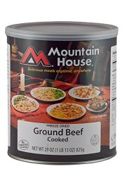 Mountain House Ground Beef, Cooked