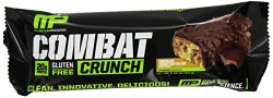 Muscle Pharm Combat Crunch Supplement, Chocolate Peanut Butter Cup, 2.22oz.- 12 Count