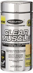 MuscleTech Clear Muscle, Advanced Muscle and Strength Building Formula, 168 Liquid Capsules