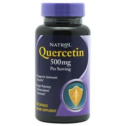Natrol Quercetin — 500 mg – 50 Capsules