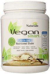 Naturade Vegansmart All-in-one Nutritional Shake, Vanilla, 22.8 Ounce