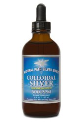 Natural Path Silver Wings Dietary Mineral Supplement, Colloidal Silver, 500 PPM, 4 fl. oz. / 120 ml