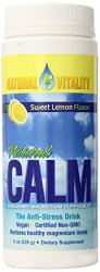 Natural Vitality Calm Suppplement, Sweet Lemon, 8 Ounce