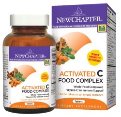 New Chapter Activated C Food Complex, 180 Tablets