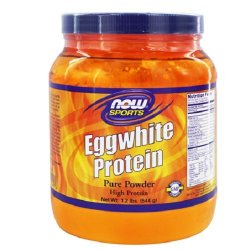 NOW Foods Eggwhite Protein, 1.2 Pound