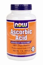 NOW Foods Vitamin C Crystals, Ascorbic Acid, 1 Pound