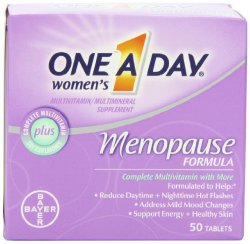 One-A-Day Women’s Menopause Formula Multivitamin, 50-tablet Bottle