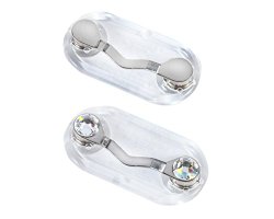 ReadeREST Original Stainless Steel & Clear Crystal Twin Pack