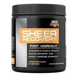 Sheer Strength Labs Recovery Post Workout Supplement, 44 Ounce