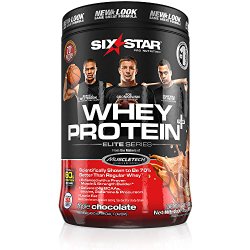 Six Star Pro Nutrition Elite Series Whey Protein Powder , Triple Chocolate, 2 lb. (Packaging may vary)