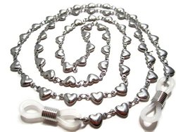 Solid Hearts Chain Eyeglass Holder – Solid Hearts Stainless Steel Eyeglass Chain