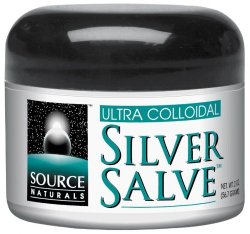 Source Naturals Ultra Colloidal Silver Salve,  2 Ounce