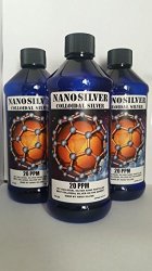 THE Best Nano Colloidal Silver – 16 Oz 20 PPM Colloidal Silver- 50% Sale!! – Immune System Booster – Silver Mineral Supplement – Colloidal Silver Liquid