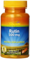 Thompson Rutin 500 mg, 60-Count (Pack of 4)