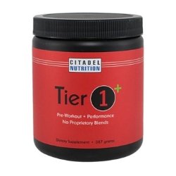 Tier 1 Plus Preworkout / Performance Supplement (387g)