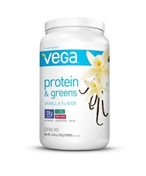 Vega Protein & Greens, Vanilla, Tub, 26.8 oz