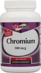 Vitacost Chromium Picolinate — 500 mcg – 300 Capsules