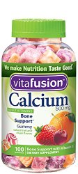 Vitafusion Calcium, Gummy Vitamins For Adults, 500 mg, 100 ct