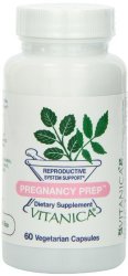 Vitanica Pregnancy Prep , Reproductive System Support, 60  Vegetarian Capsules