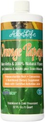 Aloe Life Nutritional Supplements, Orange Papaya, 32 Ounce