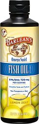 Barlean’s Organic Oils Omega Swirl Fish Oil, Lemon Zest, 16-Ounce Bottle-Packing May Vary