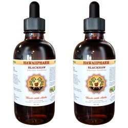 Black Haw Liquid Extract, Black Haw (Viburnum Prunifolium) Tincture 2×4 oz