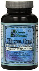 Blue Ice Fermented Cod Liver Oil 120 Caps