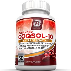 BRI Nutrition Enhanced COQSOL Supplements, 60 Softgels