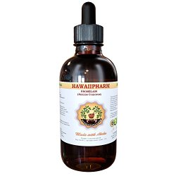 Bromelain Liquid Extract, Bromelain (Ananas Comosus) Powder Tincture Supplement 4 oz