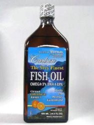 Carlson The Very Finest Fish Oil Liquid Omega-3 Orange, 500ml