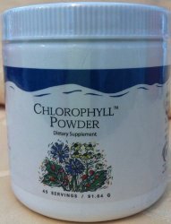 Chlorophyll Powder Copper Chlorophyllin, Unicity 91.64 G.