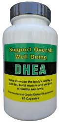 DHEA (dehydroepiandrosterone) — 60 x 300mg capsules