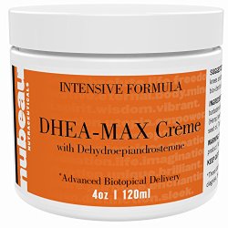 DHEA-MAX: DHEA Cream for Men and Women, Unscented, 2 Month Supply