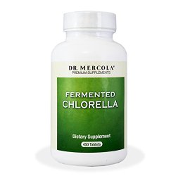 Dr. Mercola Fermented Chlorella – Near-Perfect Food With A Wide Array Of Potential Health Benefits – 450 Tablets
