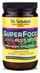 Dr. Schulze’s Superfood Plus Meal Replacement Powder, 14 Ounce