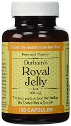 Durham’s Royal Jelly 500 mg (120 capsules)