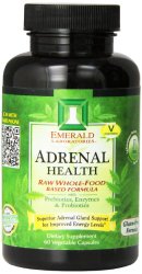 Emerald Laboratories Adrenal Health Veg-Capsules, 60 Count