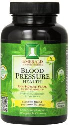 Emerald Laboratories Blood Pressure Health Veg Capsules, 90 Count