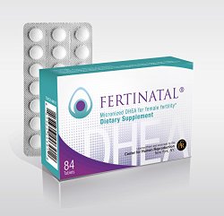 Fertinatal DHEA, 75 mg per day