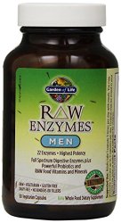 Garden of Life RAW Enzymes(TM) Men, 90 Capsules