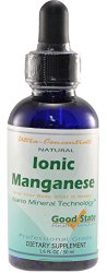 Good State – Liquid ionic manganese ultra concentrate – 10 drops equals 5 mg – 100 servings per bottle