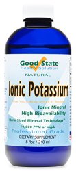 Good State-Liquid Ionic Minerals Potassium (48 Days At 99mg. Plus 2 mg Fulvic Acid)