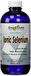 Good State Liquid Ionic Selenium Minerals Supplement, (96 days at 400mcg.)