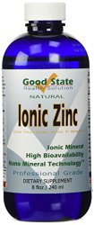 Good State-Liquid Ionic Zinc (96 Servings At 18mg. Each)