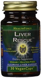Healthforce Liver Rescue 5.1+, Vegancaps, 30-Count (Packaging May Vary)