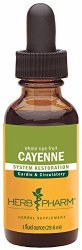 Herb Pharm Certified Organic Cayenne Extract for Cardiovascular and Circulatory Support – 1 Ounce